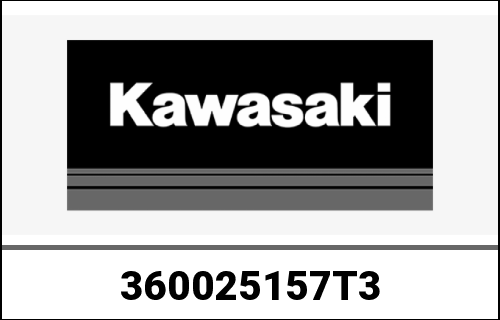 KAWASAKI / カワサキ Genuine COVER-SIDE,LH,F.RED/M.BL ZX100 | 360025157T3
