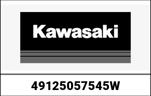 KAWASAKI / カワサキ Genuine SHROUD,LH,SLAT,M.G.GRAY ZR1000 | 49125057545W