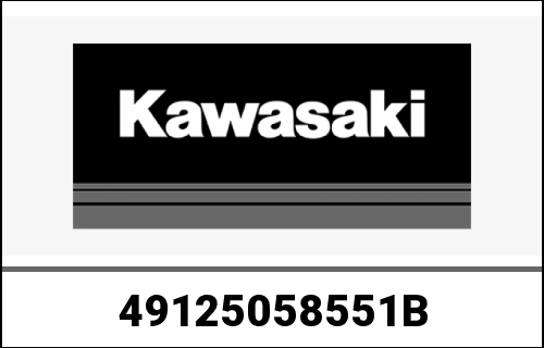 KAWASAKI / カワサキ Genuine SHROUD,RH,M.M.C.GRAY ZR800EGF | 49125058551B