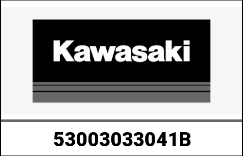 KAWASAKI / カワサキ Genuine LEATHER,SEAT,BLACK/GRAY KLZ100 | 53003033041B