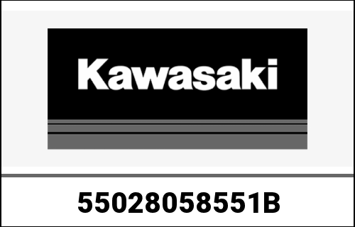 KAWASAKI / カワサキ Genuine COWLING,SIDE,LH,M.M.C.GR ZX100 | 55028058551B