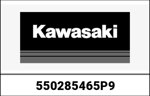 KAWASAKI / カワサキ Genuine COWLING,SIDE,RH,RED/WHIT ZX100 | 550285465P9