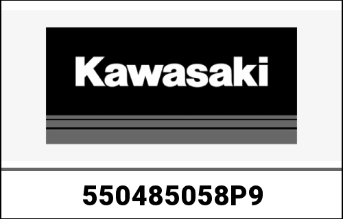 KAWASAKI / カワサキ Genuine COWLING.,SIDE,LH,RED/WHI ZX100 | 550485058P9