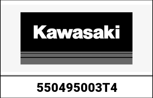 KAWASAKI / カワサキ Genuine COWLING.,LWR,RH,EBONY/GR ZX110 | 550495003T4