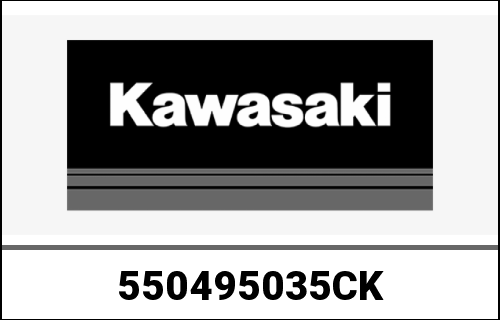 KAWASAKI / カワサキ Genuine COWLING.,LWR,RH,GREEN/WH ZX400 | 550495035CK