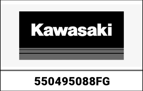 KAWASAKI / カワサキ Genuine COWLING.,UPP,EBONY/GRAY EX500- | 550495088FG