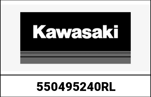 KAWASAKI / カワサキ Genuine COWLING.,LWR,LH,P.G.BLAC ZX110 | 550495240RL