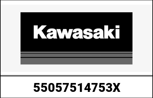 KAWASAKI / カワサキ Genuine COWLING,UPP,M.C.S.BLACK ZX1000 | 55057514753X