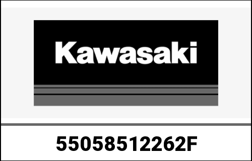 KAWASAKI / カワサキ Genuine COWLING,UPP,M.D.BLACK+GR ZX100 | 55058512262F