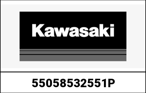 KAWASAKI / カワサキ Genuine COWLING,TANK SIDE,LH,C.L KLE65 | 55058532551P