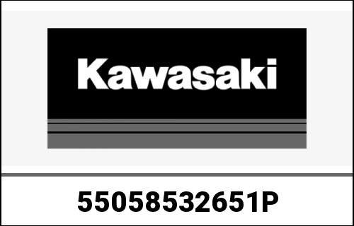 KAWASAKI / カワサキ Genuine COWLING,TANK SIDE,RH,C.L KLE65 | 55058532651P