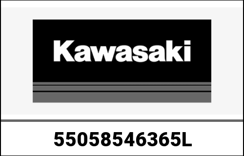 KAWASAKI / カワサキ Genuine COWLING,UPP,M.D.BLACK+GR ZX140 | 55058546365L
