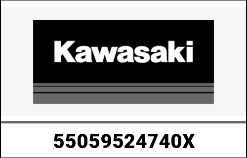 KAWASAKI / カワサキ Genuine COWLING,SIDE,LH,P.F.S.WH BX125 | 55059524740X