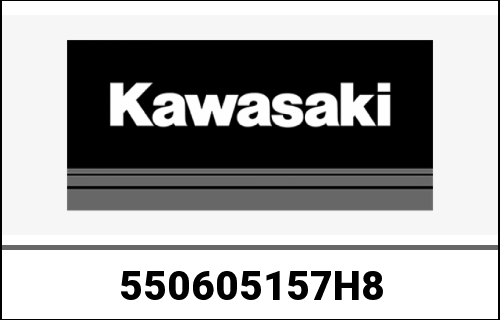 KAWASAKI / カワサキ Genuine COWLING,SIDE,UPP,LH,EBON EX400 | 550605157H8