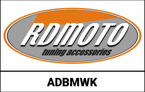 [RDMOTO] RD Moto Adapters For Handlebar End Black | ADBMWK