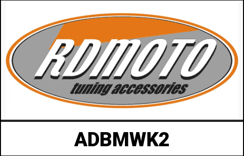[RDMOTO] RD Moto Adapters For Handlebar End Black | ADBMWK2