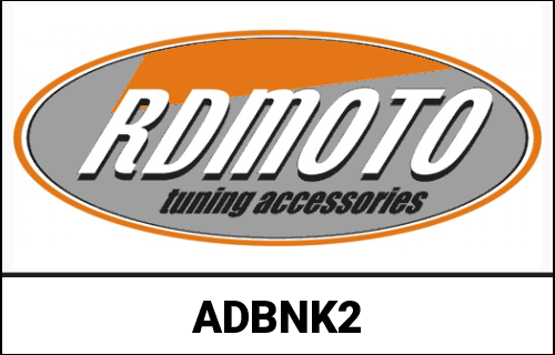 [RDMOTO] RD Moto Adapters For Handlebar End Black | ADBNK2