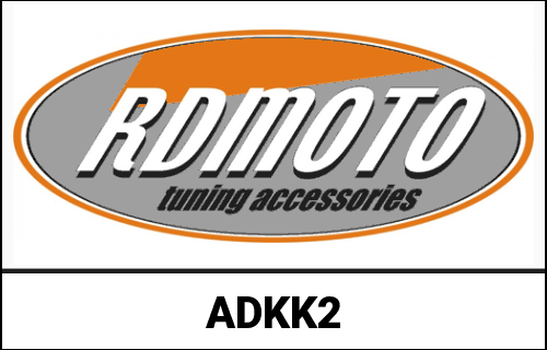 [RDMOTO] RD Moto Adapters For Handlebar End Black | ADKK2