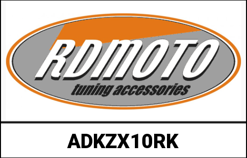 [RDMOTO] RD Moto Adapters For Handlebar End Black | ADKZX10RK