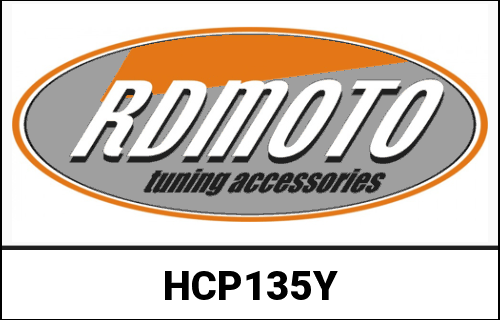 [RDMOTO] RD Moto Handlebar End Yellow | HCP135Y