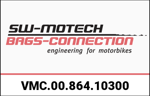 【SW-Motech】SLH adapter for V-LOC side carrier, Black