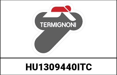 Termignoni SILENCER SINGLE BUFFLE, STAINLESS STEEL, TITANIUM | HU1309440ITC - Webike Thailand