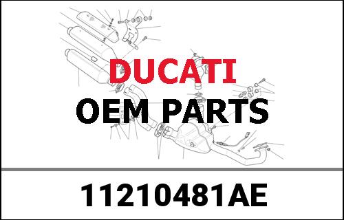 DUCATI純正 PLANE BEARING, CRANKSHAFT LOWER BROWN | 11210481AE