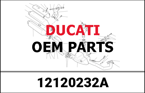DUCATI純正 PISTON RING SET | 12120232A