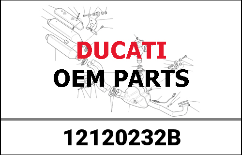 DUCATI純正 BUSTA SEGMENTI D.80 620 - ASSO | 12120232B
