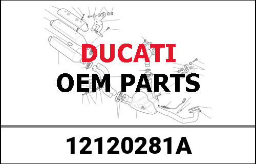 DUCATI純正 PISTON RING SET | 12120281A