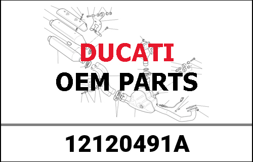 DUCATI純正 PISTON RING SET | 12120491A