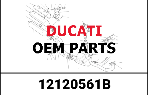DUCATI純正 PISTON RING SET | 12120561B