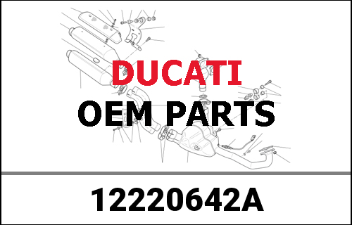 DUCATI純正 PISTON ASSY | 12220642A
