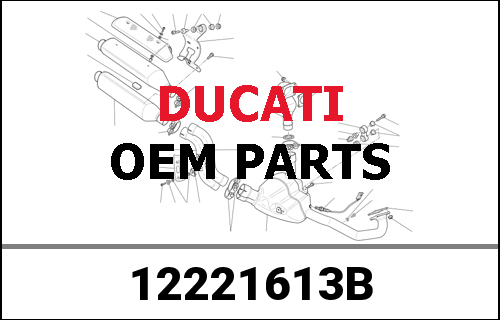 DUCATI純正 PISTON ASSY | 12221613B