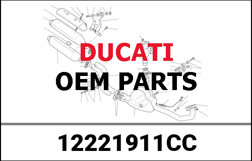 DUCATI純正 PISTON ASSY | 12221911CC
