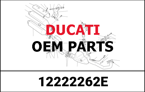 DUCATI純正 PISTON ASSY | 12222262E