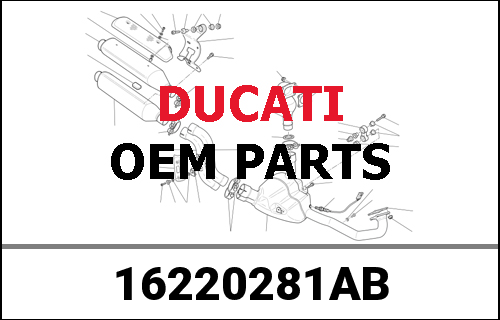 DUCATI純正 HUB, REAR WHEEL | 16220281AB