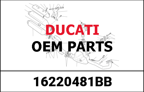 DUCATI純正 HUB, REAR WHEEL | 16220481BB