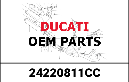 DUCATI純正 GENERATOR COVER | 24220811CC