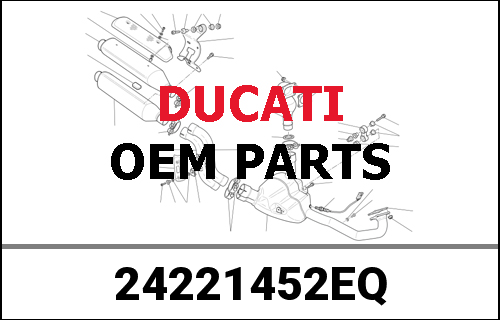 DUCATI純正 COMPLETE GENERATOR COVER | 24221452EQ