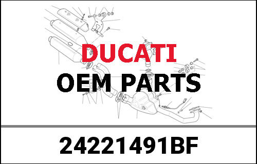 DUCATI純正 GENERATOR COVER | 24221491BF