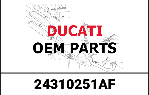 DUCATI純正 CLUTCH COVER, OUTER | 24310251AF