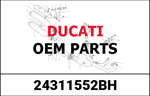 DUCATI純正 CLUTCH COVER | 24311552BH