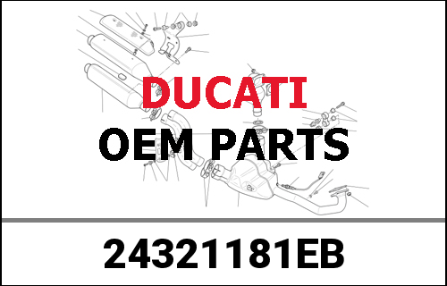 DUCATI純正 ASSIEME COPFRIZIONE - GRIGIO RIDER | 24321181EB