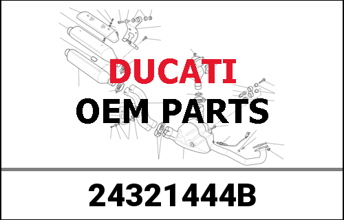 DUCATI純正 COVER CLUTCH SIDE | 24321444B