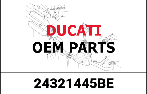 DUCATI純正 COVER CLUTCH SIDE | 24321445BE