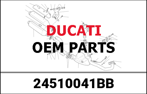 DUCATI純正 VERTICAL BELT OUTER COVER | 24510041BB