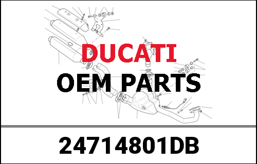DUCATI純正 COVER CYLINDER HEAD, HORIZONTAL | 24714801DB