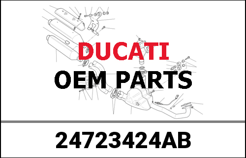 DUCATI純正 rear seat cover | 24723424AB