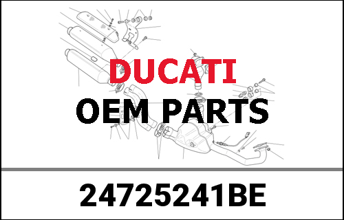DUCATI純正 WATER PUMP COVER ASSY | 24725241BE